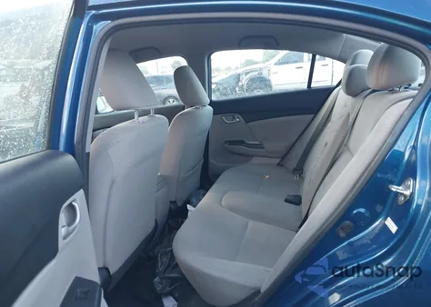 2013 Honda Civic Lx из США, поврежденный, VIN 19XFB2F55DE290252